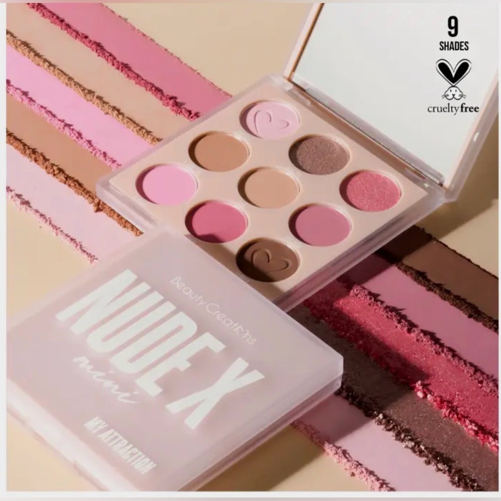 NWT Beauty Creations NUDE X MINI SHADOW PALETTE | My Attraction